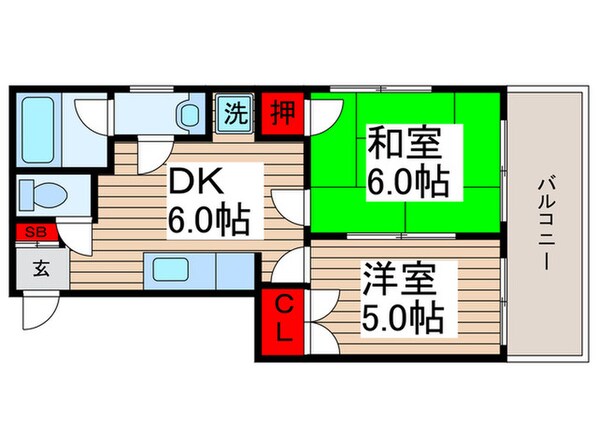 春谷ビルの物件間取画像